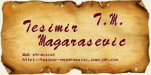 Tešimir Magarašević vizit kartica